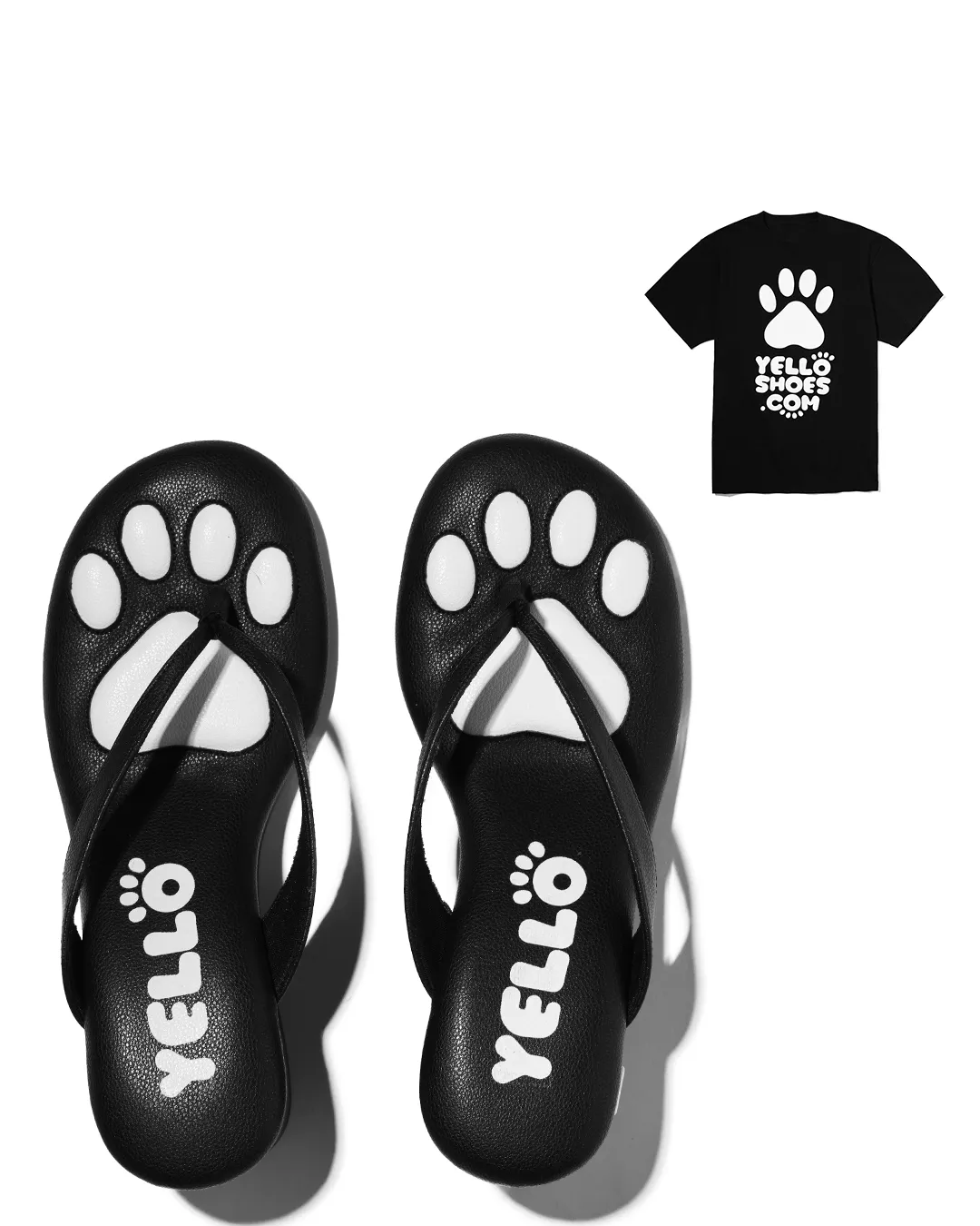 YELLO / PURE JOY TONGS SANDALS