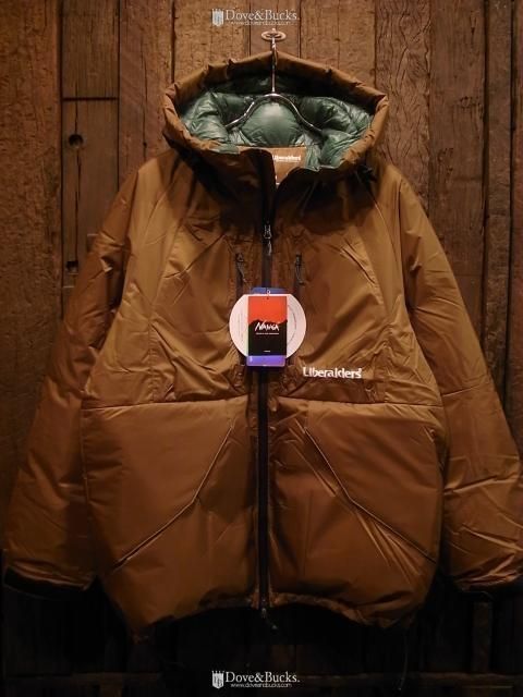 Liberaiders × NANGA / AURORA UTILITY DOWN JACKET [COYOTE