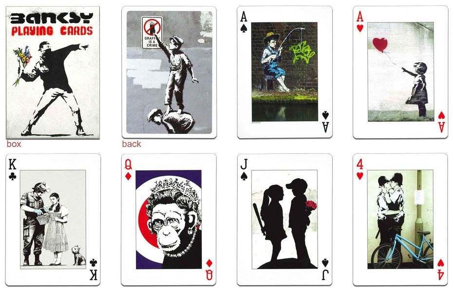 トランプ Banksy Exhibition Official Playing Cards BANKSY PLAYING