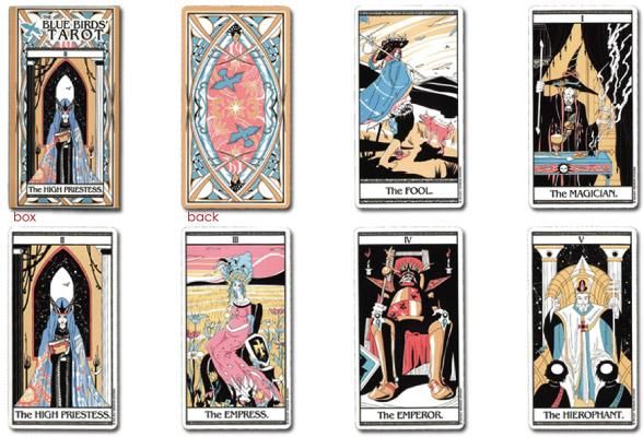 アーティスト×西洋占星術家の共作タロットカード登場！】青い鳥の