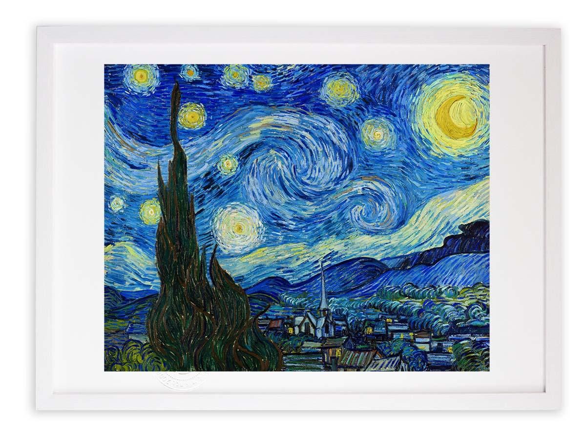 版画 絵画 名画 星月夜(1889) フィンセント・ファン・ゴッホ