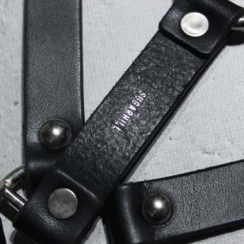 SUGARHILL】HOGTIE LEATHER STRAP(BLACK) | - RARE OF THE LOOP