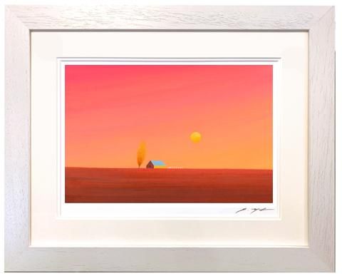 アートグラフ【深紅の夕焼け】大衣サイズ - 葉祥明美術館公式ネット