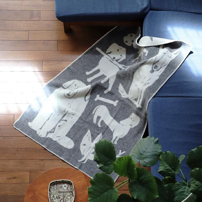 LAPUAN KANKURIT│ラプアン カンクリ ウールブランケット［KOIRAPUISTO