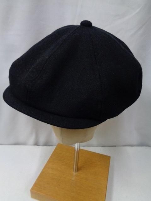 Mr.FATMAN キャスケット LUCKY DAN LIGHT MELTON 5253007-000 ブラック