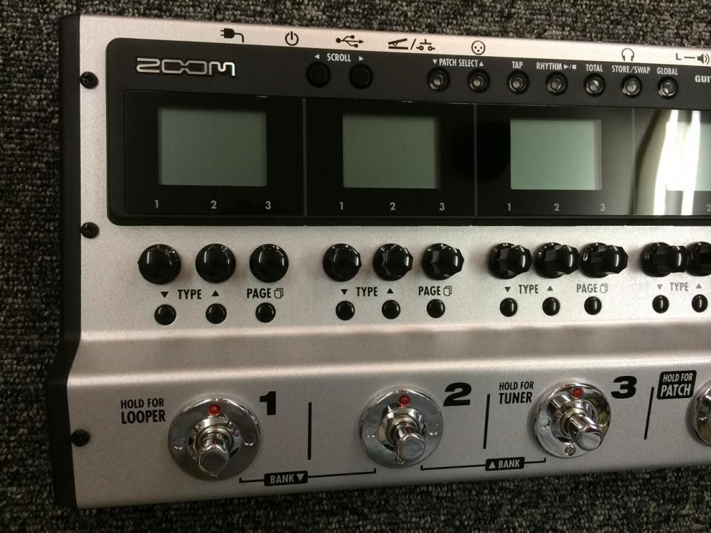 中古品 ZOOM G5 マルチエフェクター/アンプシミュレーター - 奈良市の