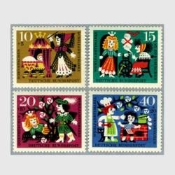 西ドイツ 1961年ヘンゼルとグレーテル4種 - 趣味の切手専門店
