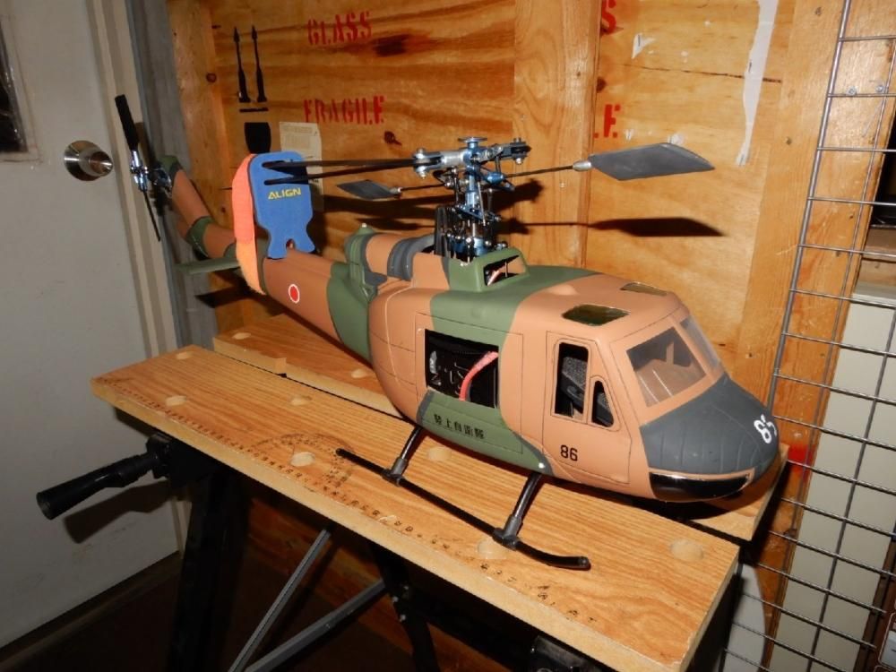 ☆完成機☆程度の良い未飛行？中古☆ UH-1、限定で作った陸上自衛隊