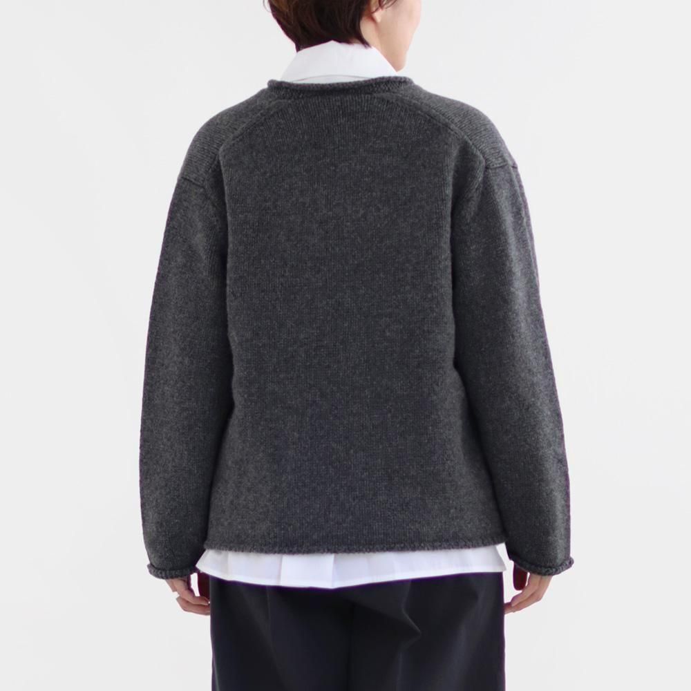 Atelier d'antan | アシンメトリーニットカーディガン〈 Degas 〉 4colors