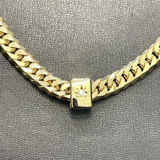 喜平ビーズ80ー100g用 両面一粒ダイヤ［K18］ - ARCH 7 STAR