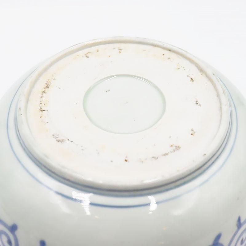 希少染付大鉢｜藍の美味しさ｜アンティーク