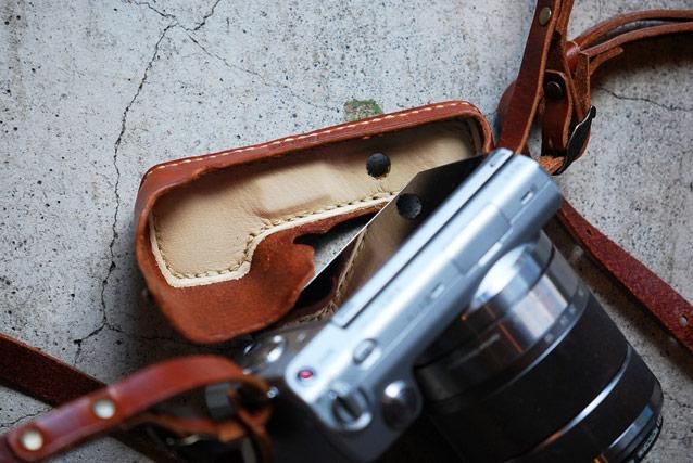 SONY NEX-5専用ホルダー＆ストラップ - ROBERU