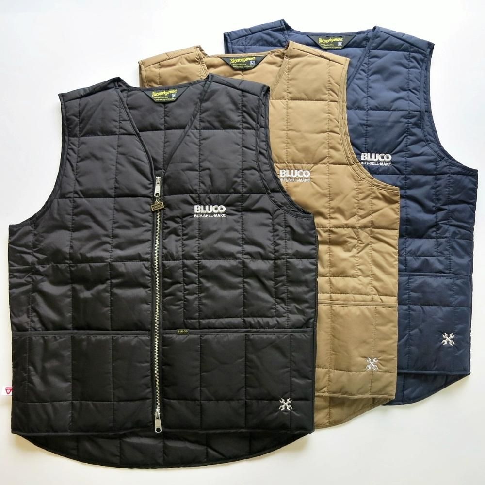 BLUCO ブルコ OL-058-022 V-VEST Vベスト ベスト UNCROWD アンクラウド