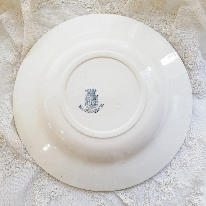 フランス GIEN ANEMONES ジアン アネモネ スーププレート 深皿 B