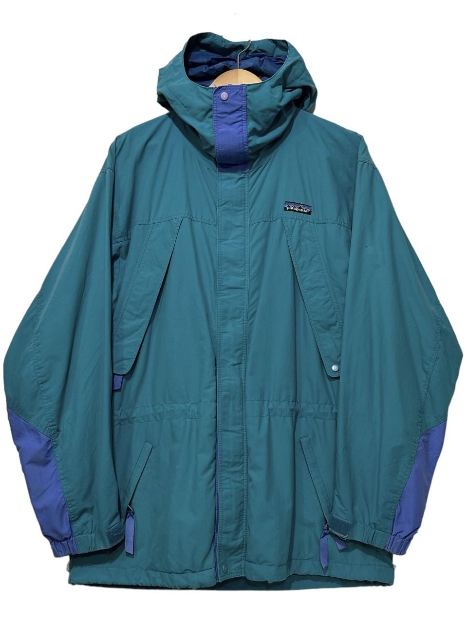 91年製 patagonia Storm Jacket 緑青 S 90s パタゴニア ストーム