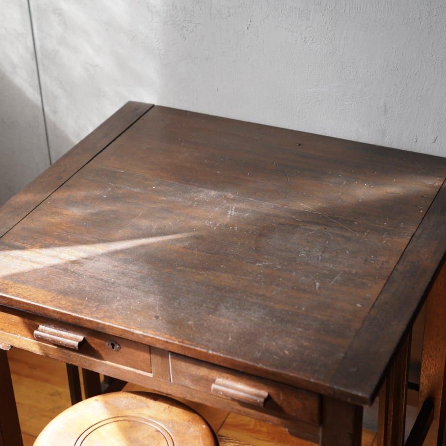 ヴィンテージ 大正昭和期 木製デスク 書斎机