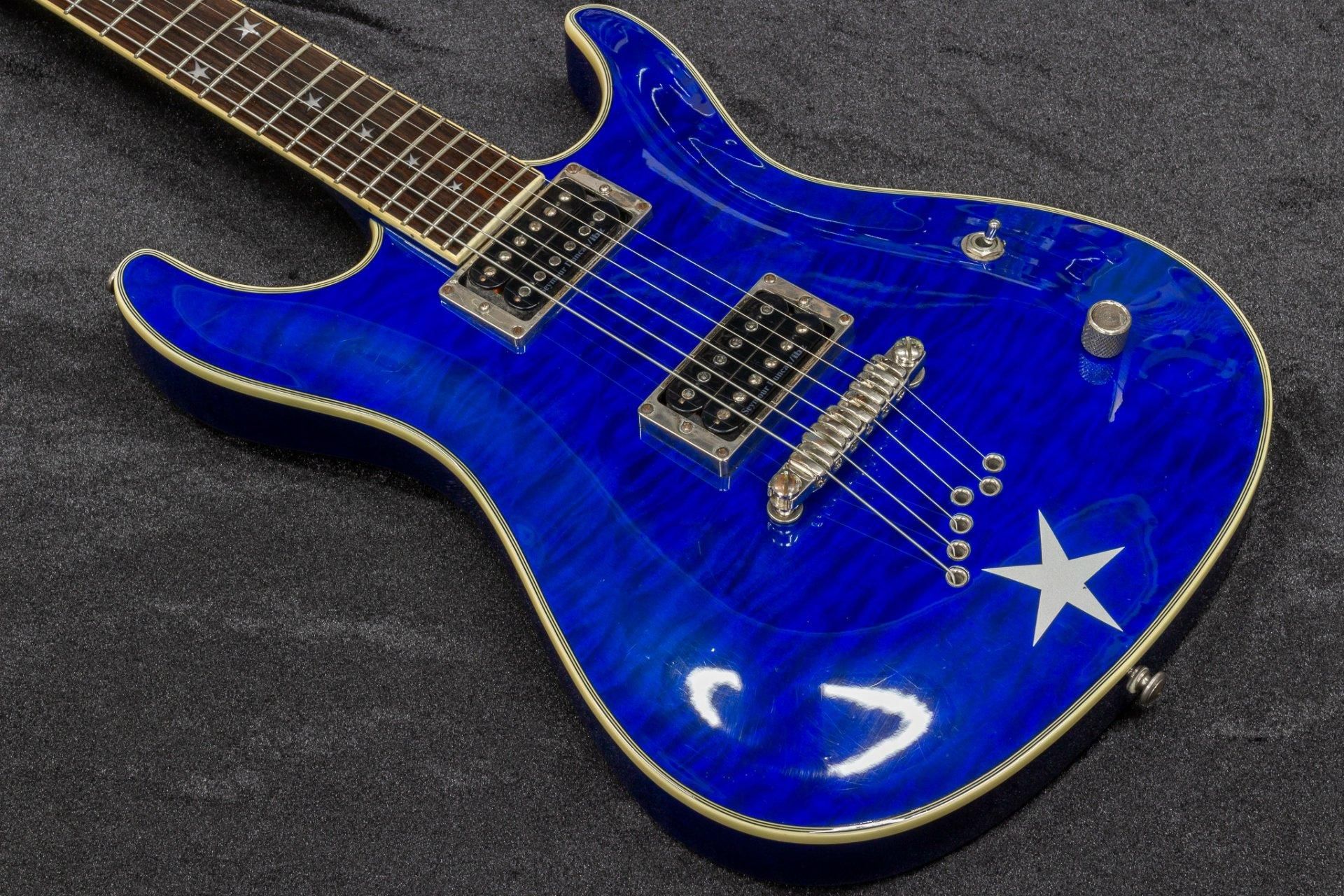 used】Ibanez / MARTY FRIEDMAN MFM1 Bright Blue #W560913 3.39kg