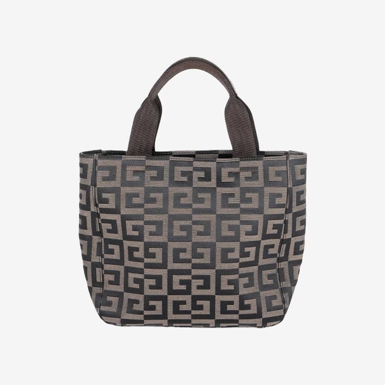 ロゴ総柄ハンドバッグ ブラウン ヴィンテージ|ジバンシー GIVENCHY