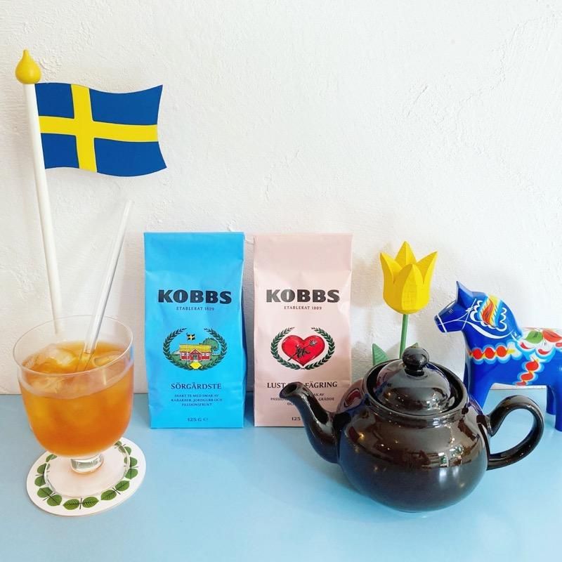 スウェーデン 紅茶 KOBBS コブス パッション&ビューティー フレーバー
