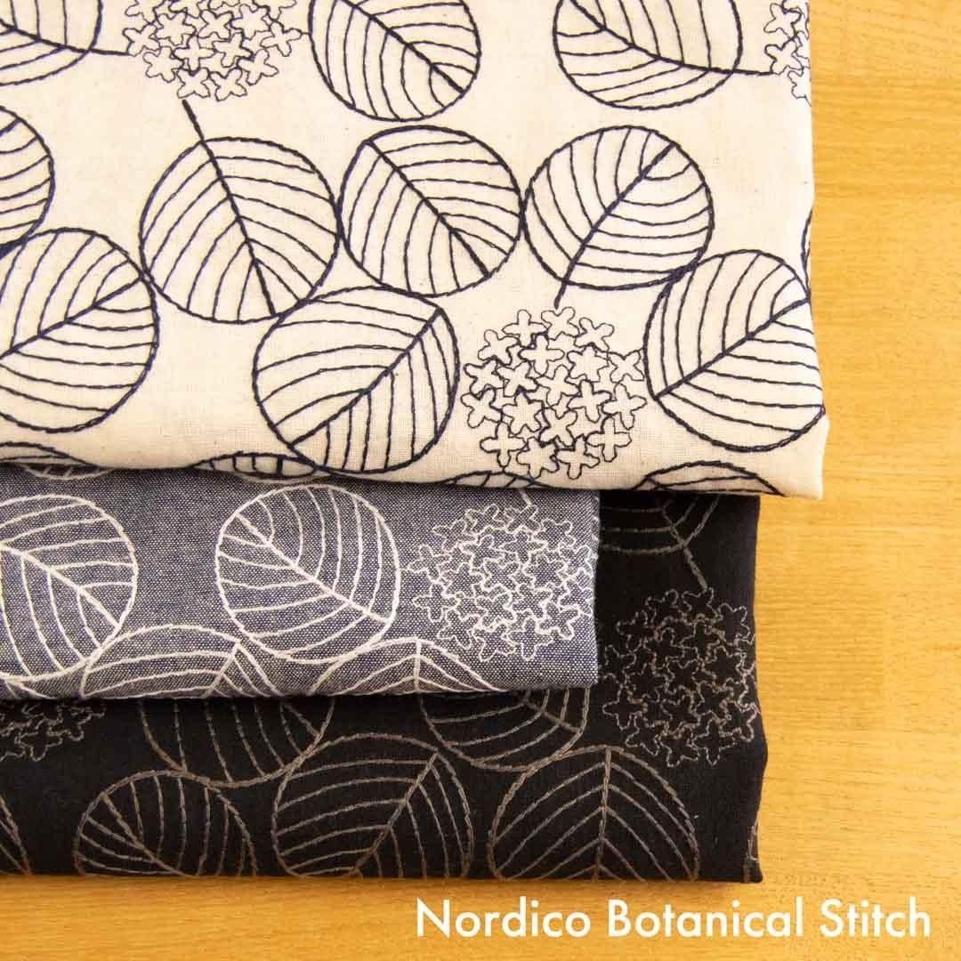 Nordico Botanical Stitch | 刺繍生地 | 25121-1 ナチュラル