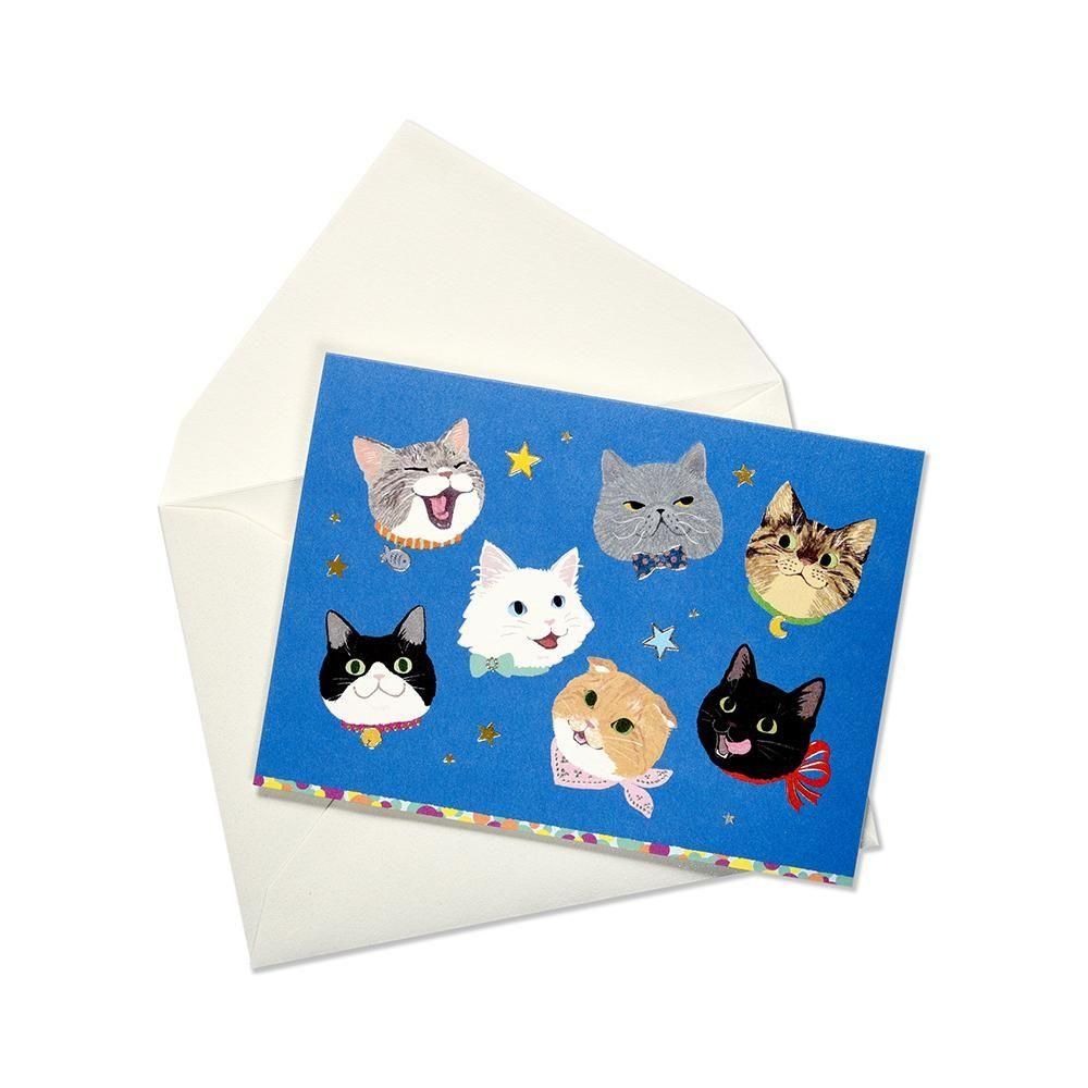 ミニカード 多目的 NEKO - レター・カード専門店 - G.C.PRESS