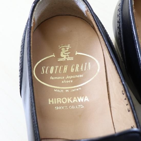 極美品” SCOTCH GRAIN（スコッチグレイン）Wingtip Tasseled Loafer