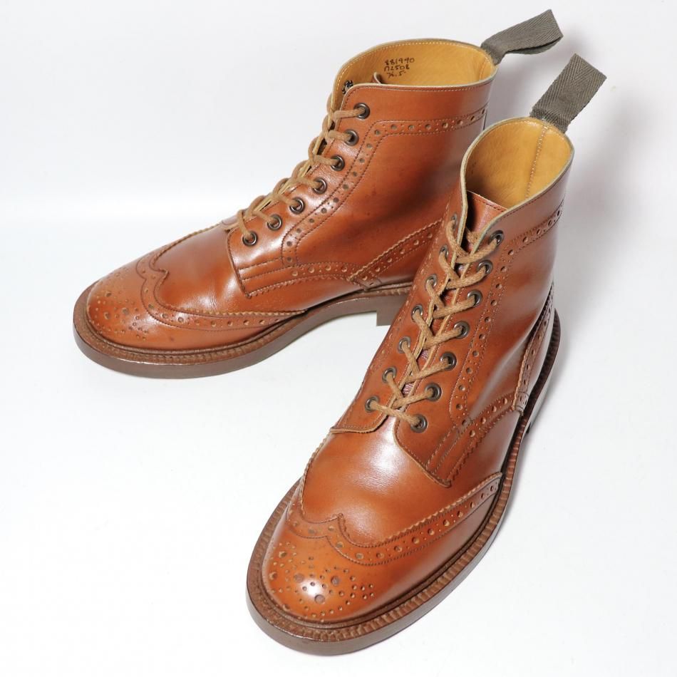 美品” Tricker's（トリッカーズ）カントリーブーツ UK7.5 MALTON