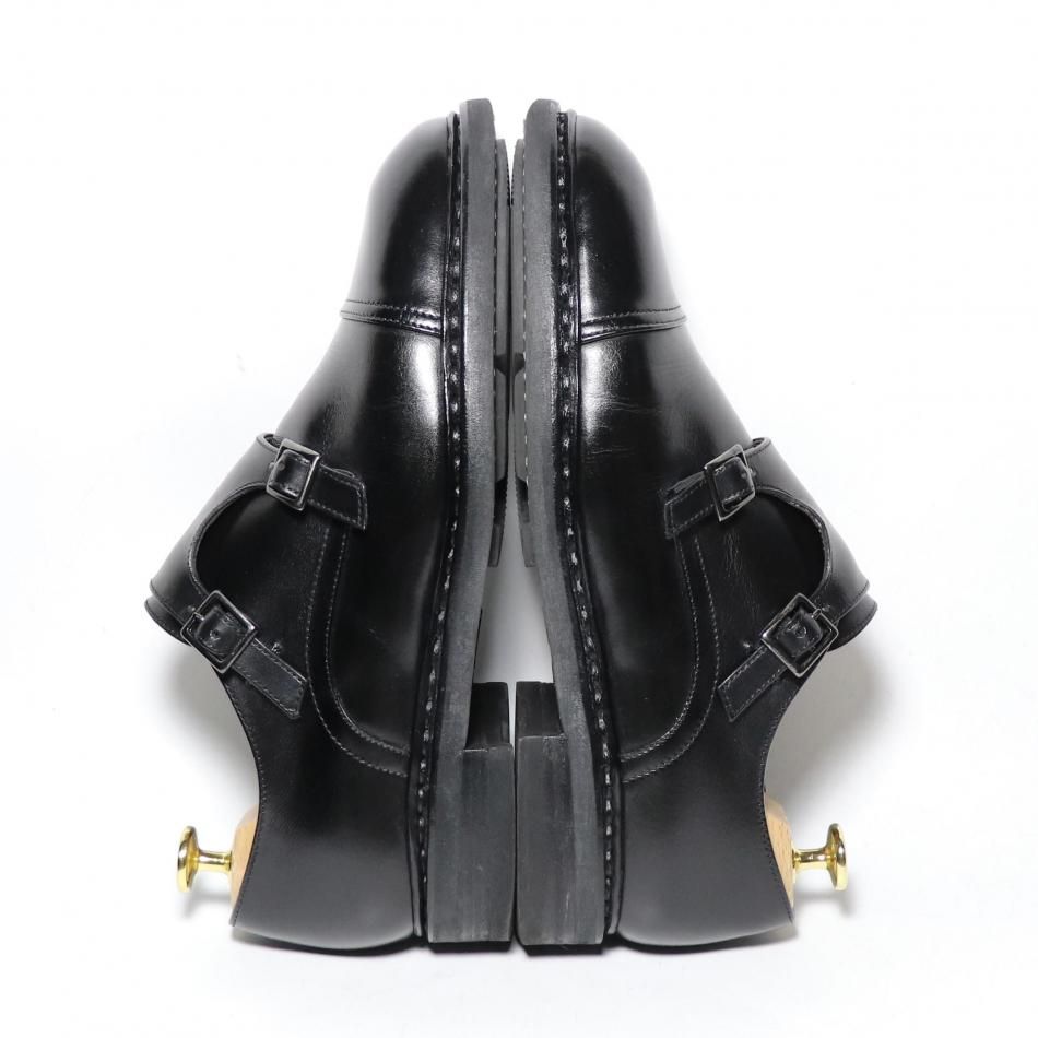 美品” Paraboot（パラブーツ）ダブルモンクストラップシューズ VIGNY