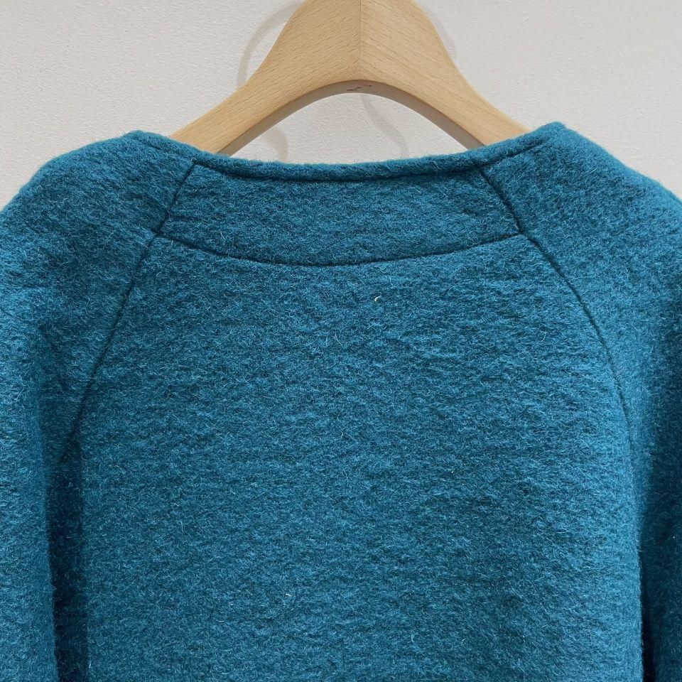 NOMBRE IMPAIR - スライバーニット ショートコート - Sheth Online