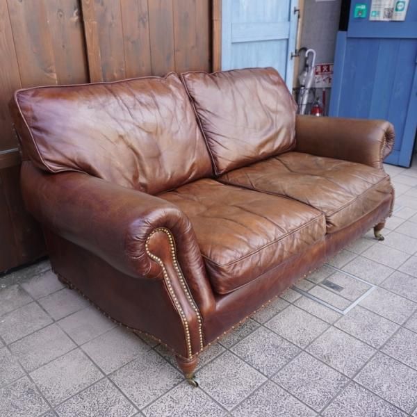 イギリスのインテリアブランドHALO(ハロ)の牛本革使用BALMORAL