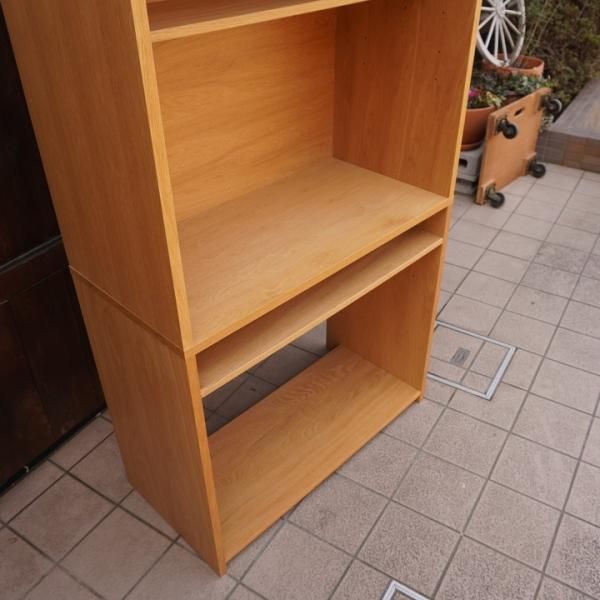 無印良品(MUJI)の人気のオーク材 スタッキングキャビネット・デスク