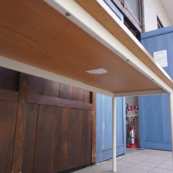 人気の無印良品(MUJI)のオーク材 システムデスクデスク パーティション