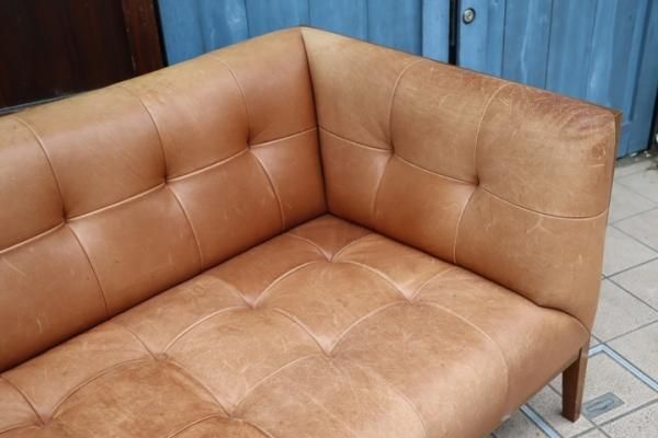 karimoku(カリモク)の最高級ブランドdomani(ドマーニ)のSZA1 本革 2人