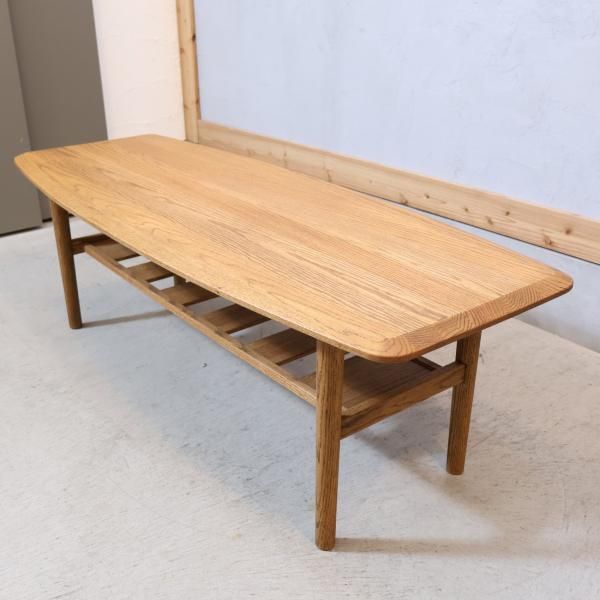 MOMO natural(モモナチュラル)のFD ローテーブルです。オーク材の