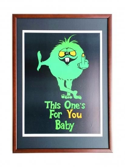 1970's Camacho-Monster POSTER Deadstock - container