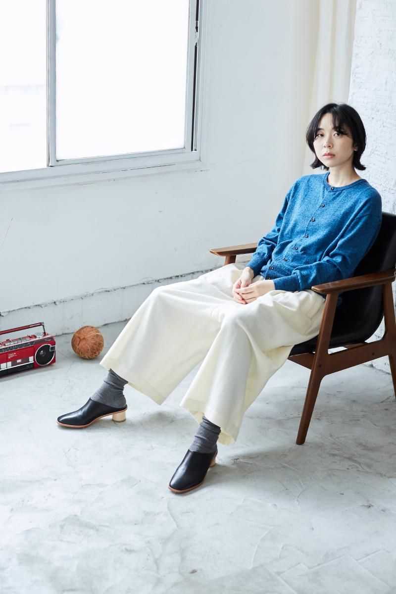 wool frano gaucho pants - atelier naruse｜Online store｜the an