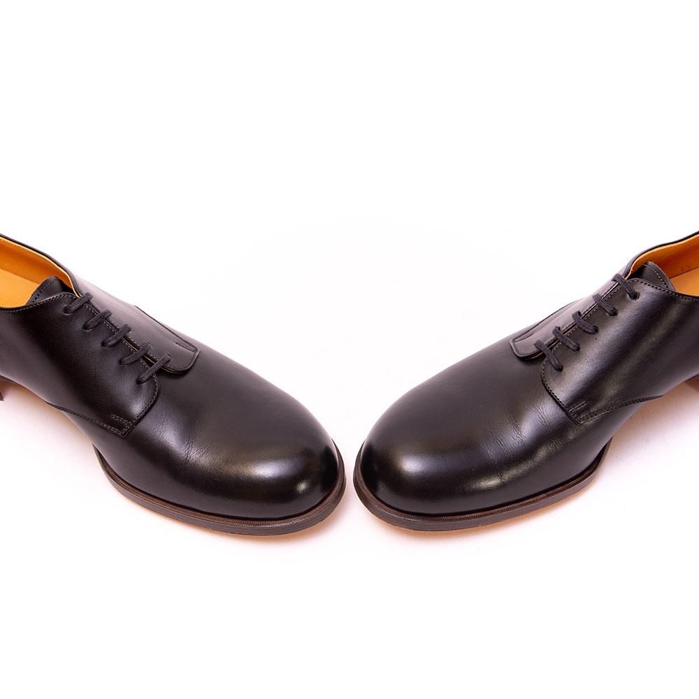 フォルメ FM-708 BLUCHER PLAIN TOE プレーントゥ ブラック サイズ5