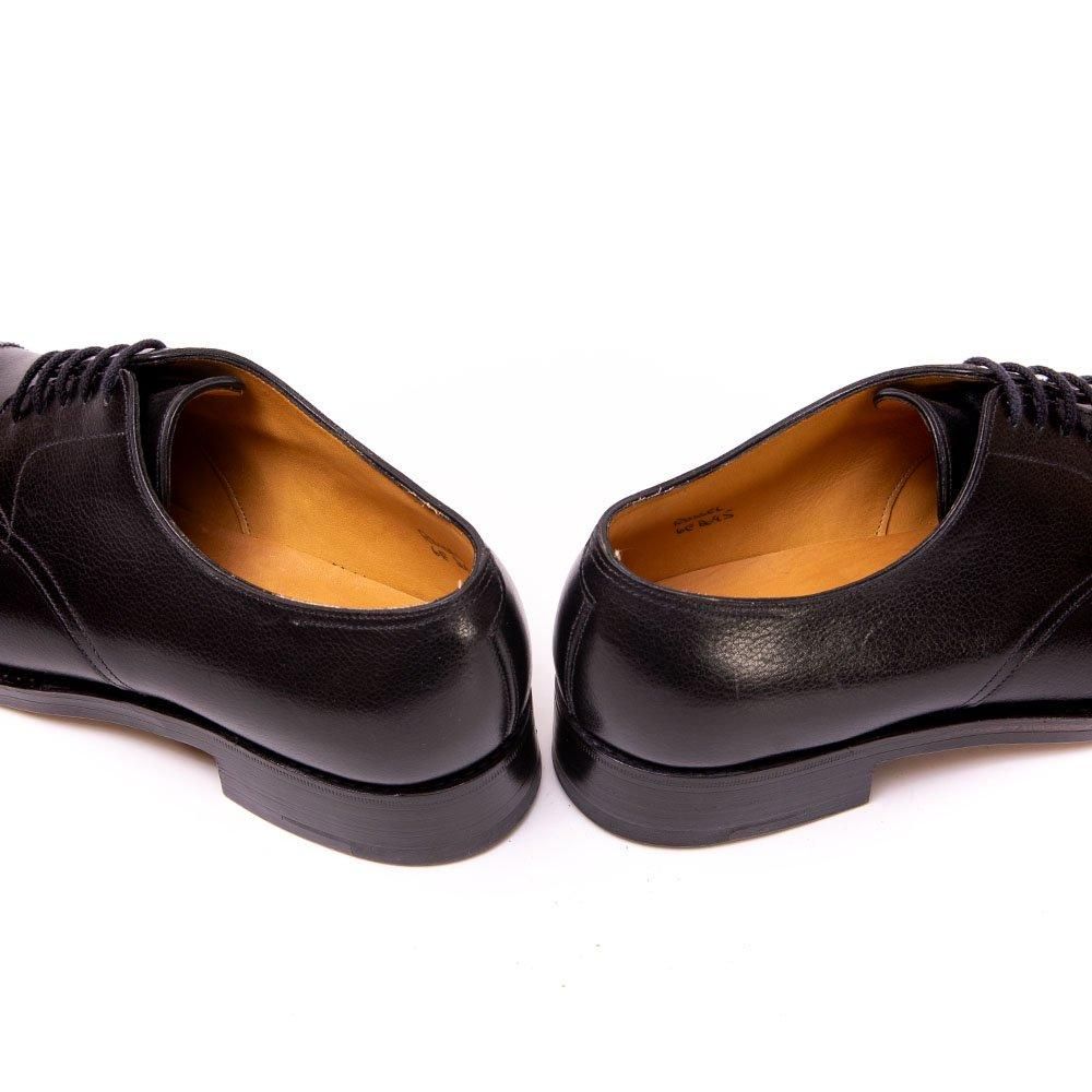 ジョンロブ RUSSEL(ラッセル)パンチドキャップ ブラック バッファロー