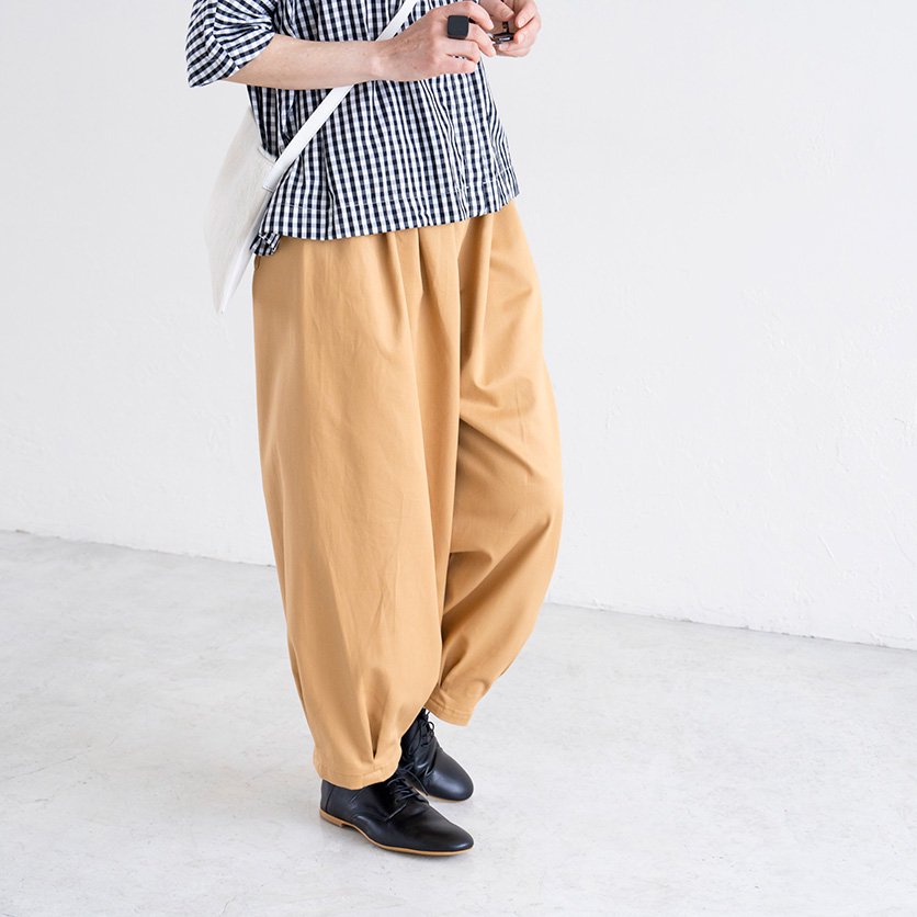 ホームソーイング型紙シリーズ】No.026_タック入りサーカスパンツ