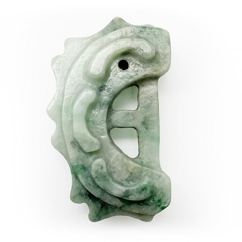 糸魚川翡翠 出雲國金崎一号墳 レプリカ 勾玉 】 | めのうの店川島