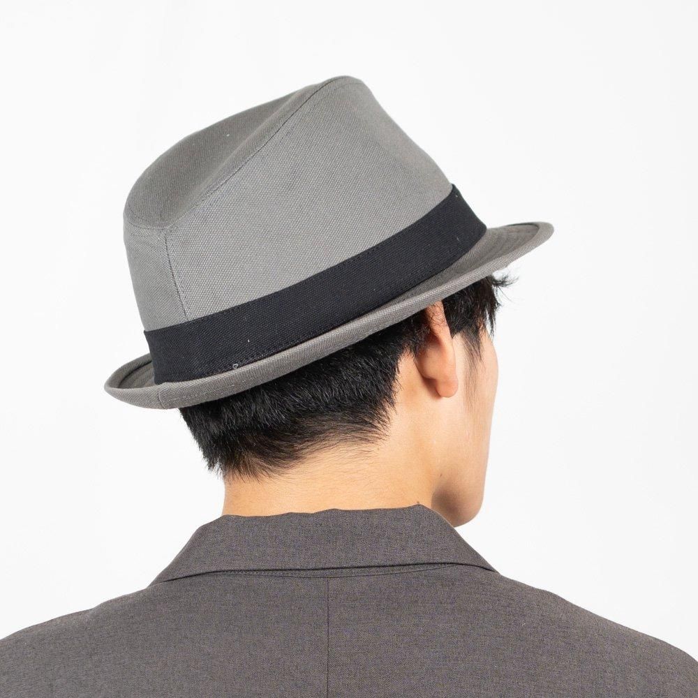 大きいサイズの帽子】キャンバスフェドラハット XLサイズ｜京都発の