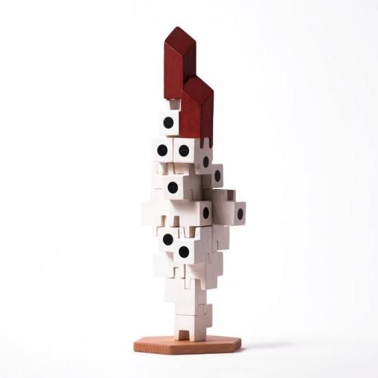 Japanese Capsule Tower / Stacking Game - NICK WHITE