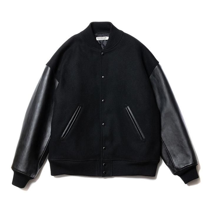 COOTIE/WOOL MELTON ERROR FIT STADIUM JACKET | 重量感のあるウール