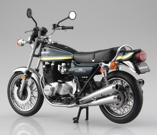 KAWASAKI 750RS」1/12スケール DIECAST MOTORCYCLE 玉虫ブルー