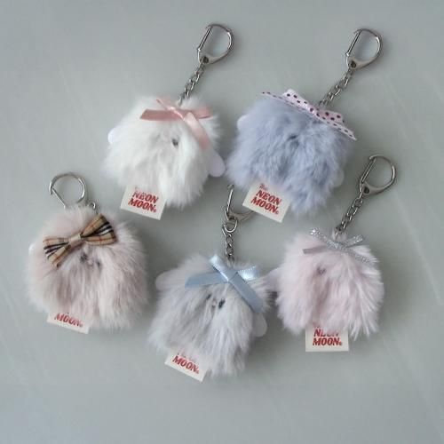 NEON MOON | Tiny Dusty Keyring - 韓国セレクト雑貨「雑貨屋PKP」