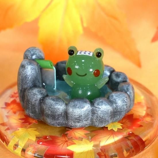ミニチュアガラス細工｜可愛いカエル｜FGスタジオ｜フォーカート