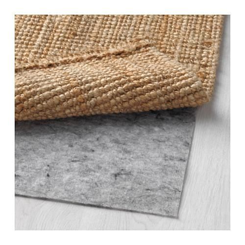 IKEA イケア ラグ 平織り ナチュラル 80x150cm 00307482 LOHALS
