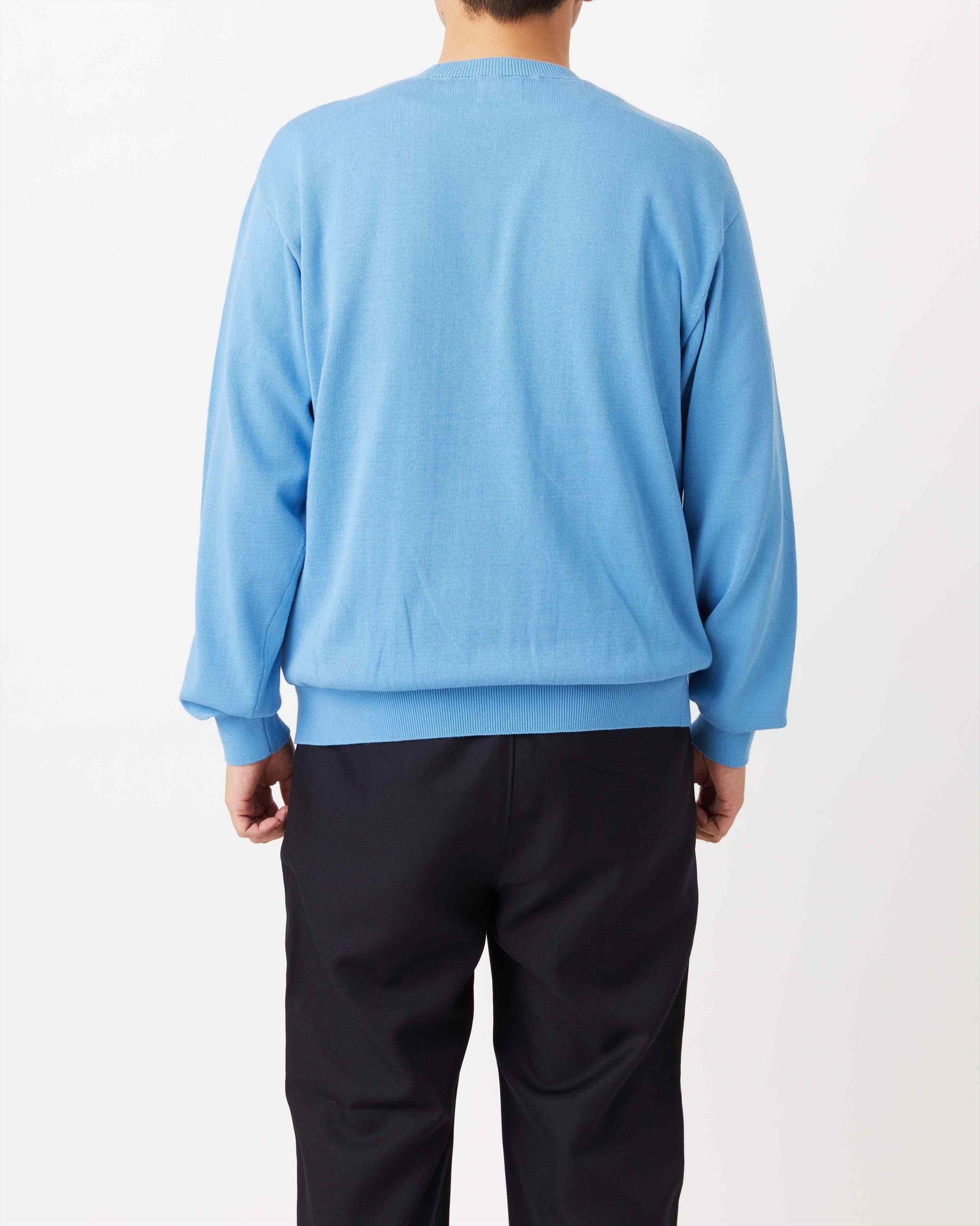 HIGH TWIST COTTON KNIT PULLOVER - Yonetomi STORE ONLINE｜ヨネトミ