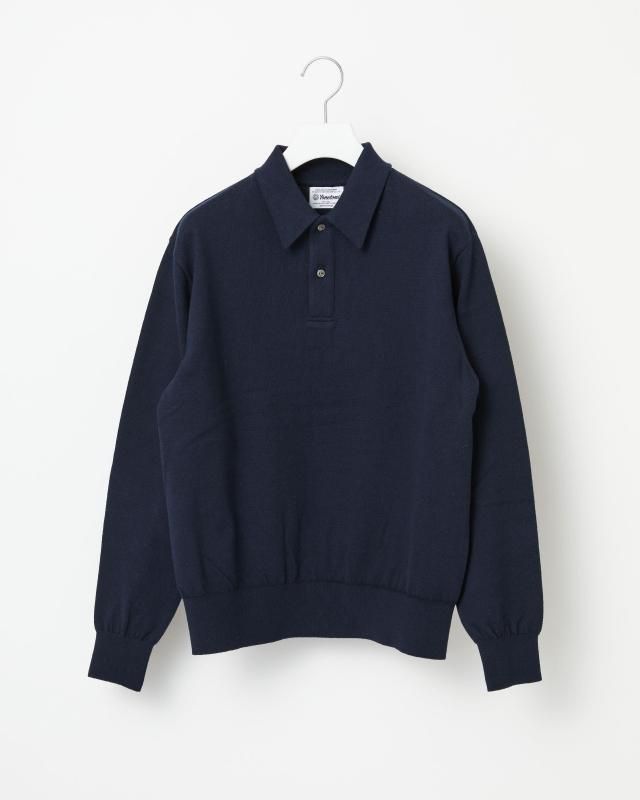 RIGID CASHMERE SWEATER Crew Neck Pullover - RAW - Yonetomi STORE