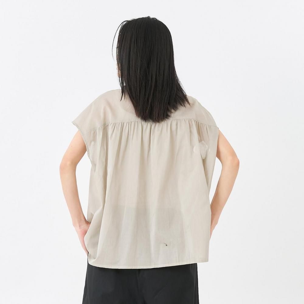 スイスコットンバックギャザーブラウス | 上質な素材 - STAMPS ONLINE